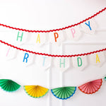 Happy Birthday Felt Banner