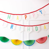 Happy Birthday Felt Banner