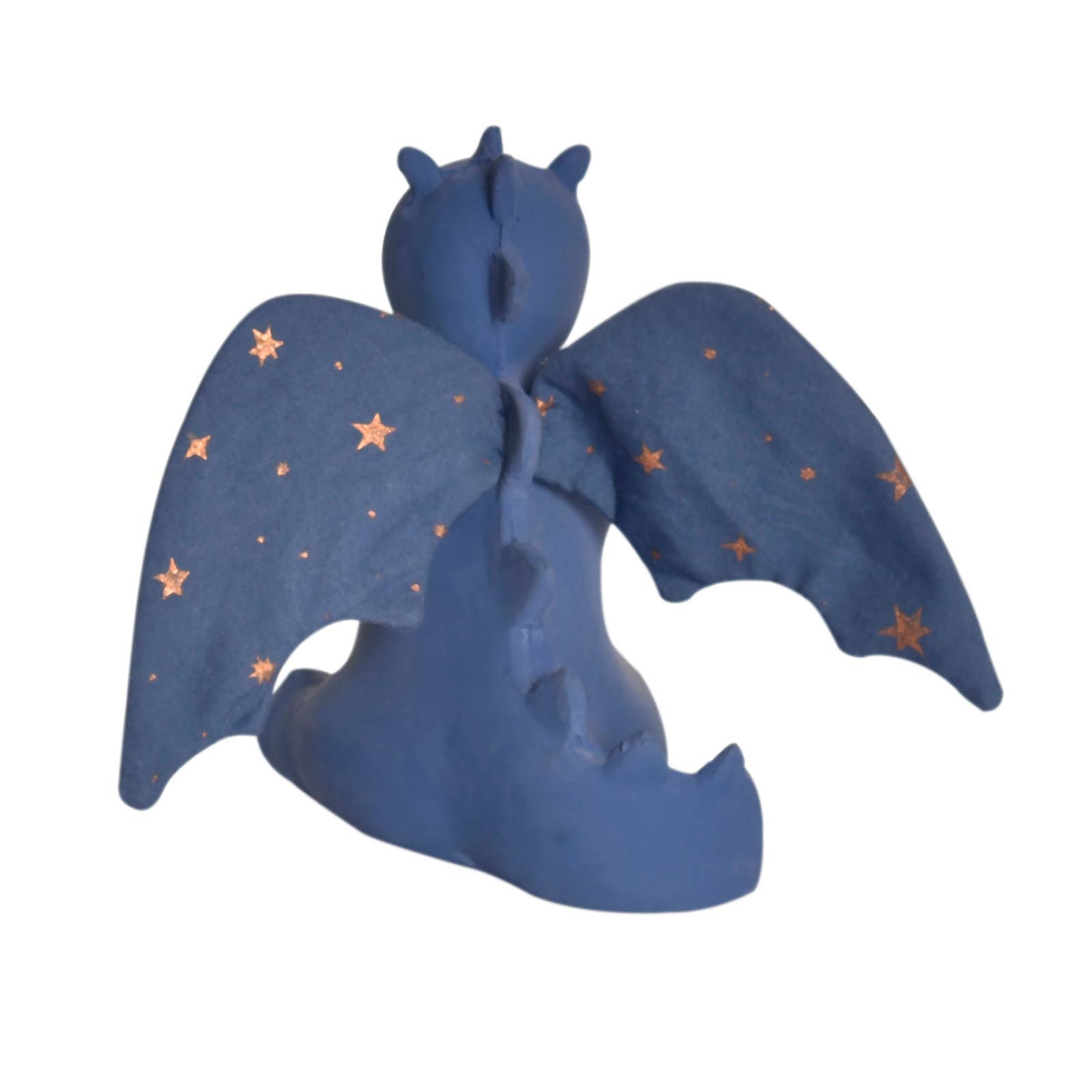 Baby Midnight Dragon Rattle with Crinkle Wings