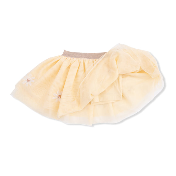 Tutu Skirt with Bike Shorts (Daisy)