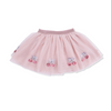 Tutu Skirt with Bike Shorts (Sweet Bow Cherries)