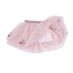 Tutu Skirt with Bike Shorts (Sweet Bow Cherries)