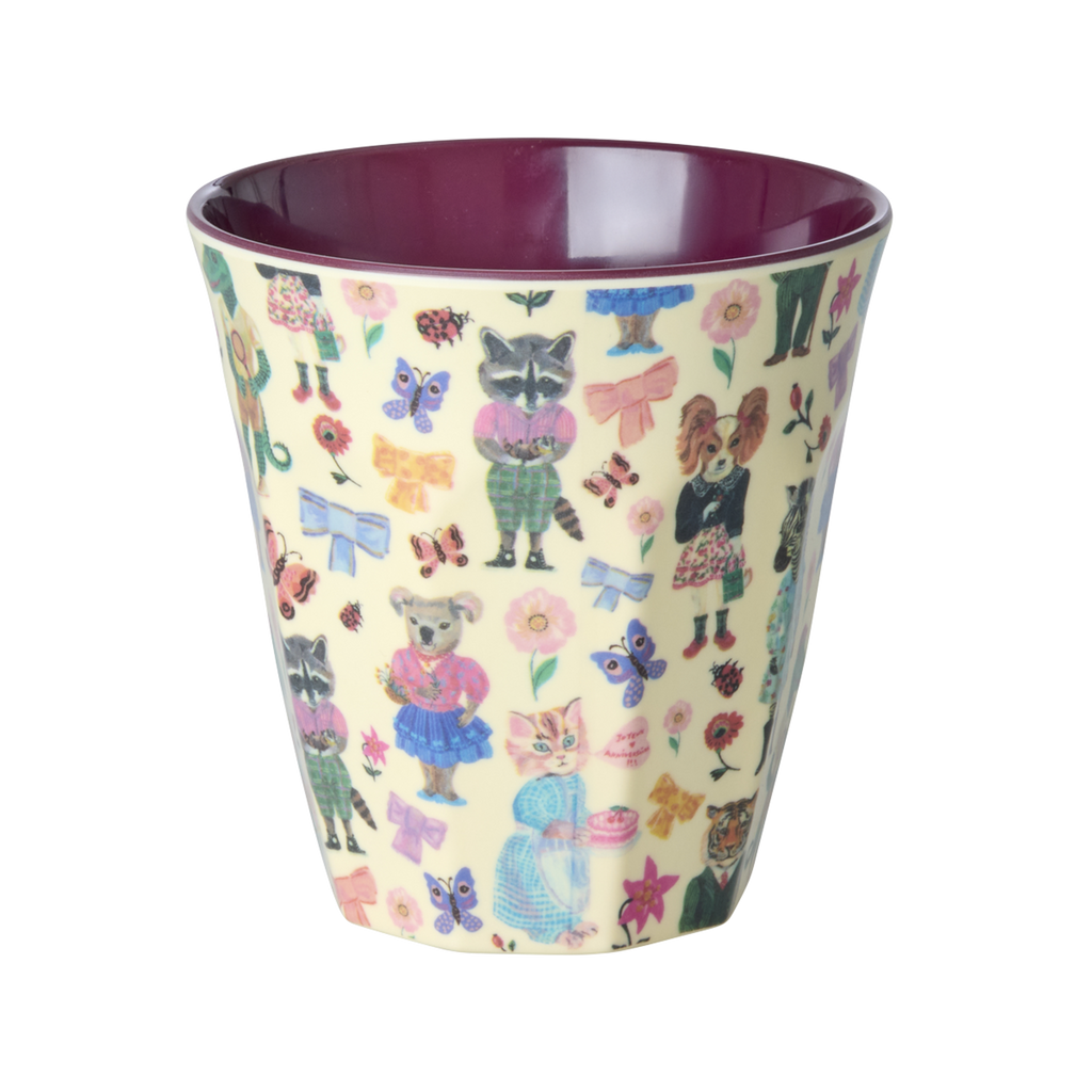 Melamine Medium Cup (Nathalie Lété Bordeaux)