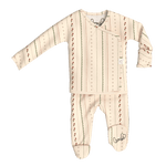Footie & Wrap Top Baby Set (Mistletoe)
