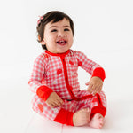 Convertible Footies (Strawberries & Dream)