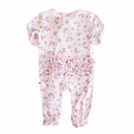 Ruffle Zipper Footie (Silly Goose)