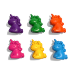 Set of 6 Finger Crayons (Unicorn)