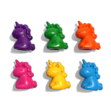 Set of 6 Finger Crayons (Unicorn)