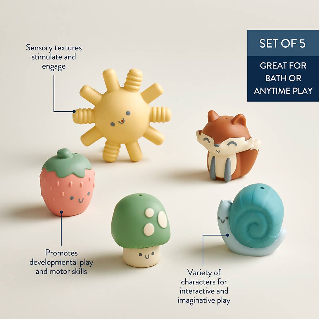 Itzy Bitzy Puppets Bath + Storytelling Toys