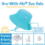 Aqua Dry Bucket Hat (White)