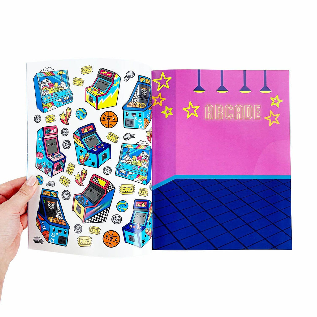 Draw-Along Gaming Sticker Book