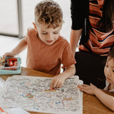 DinoRoar Reusable Color-In Activity Mat