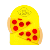 Alligator Hair Clip Set (Pizza)