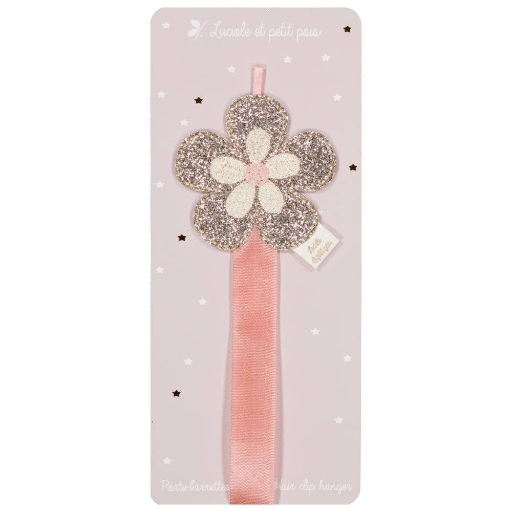 Barrette Holder (Retro Flower)