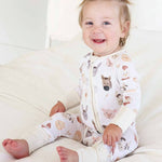 Convertible Zip Romper (Barnyard Buddies)