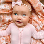 Bamboo Convertible Romper (Pink Sand)