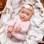 Bamboo Convertible Romper (Pink Sand)