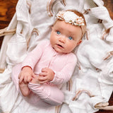Bamboo Convertible Romper (Pink Sand)