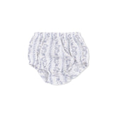 Western Pearl Snap Dress & Bloomer (Kimberly Floral Stripe)