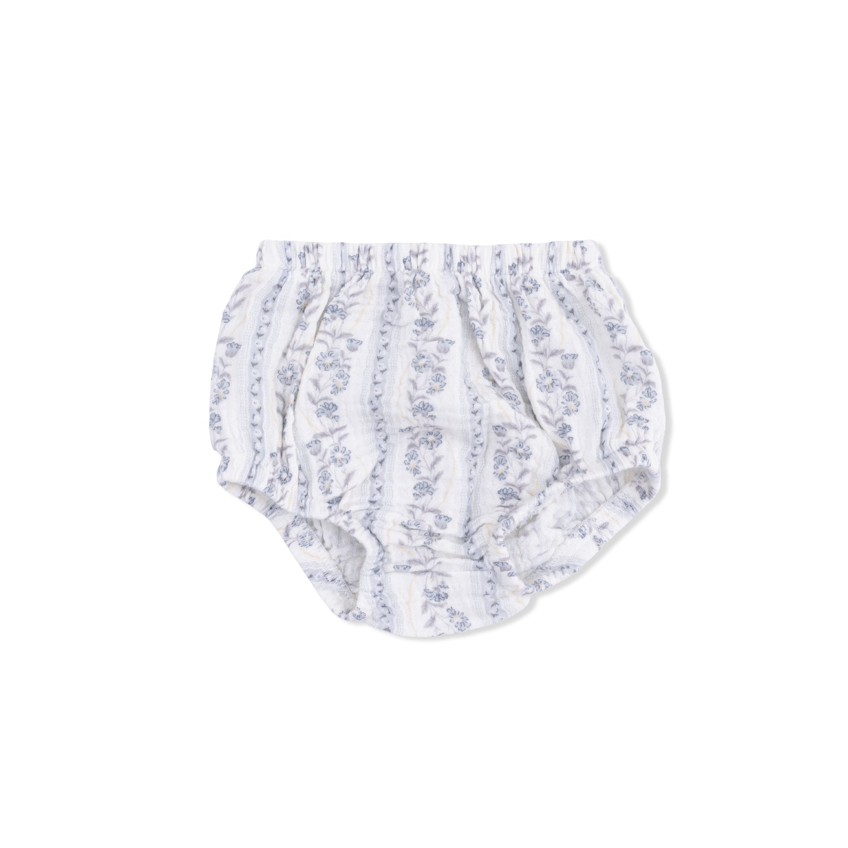 Western Pearl Snap Dress & Bloomer (Kimberly Floral Stripe)