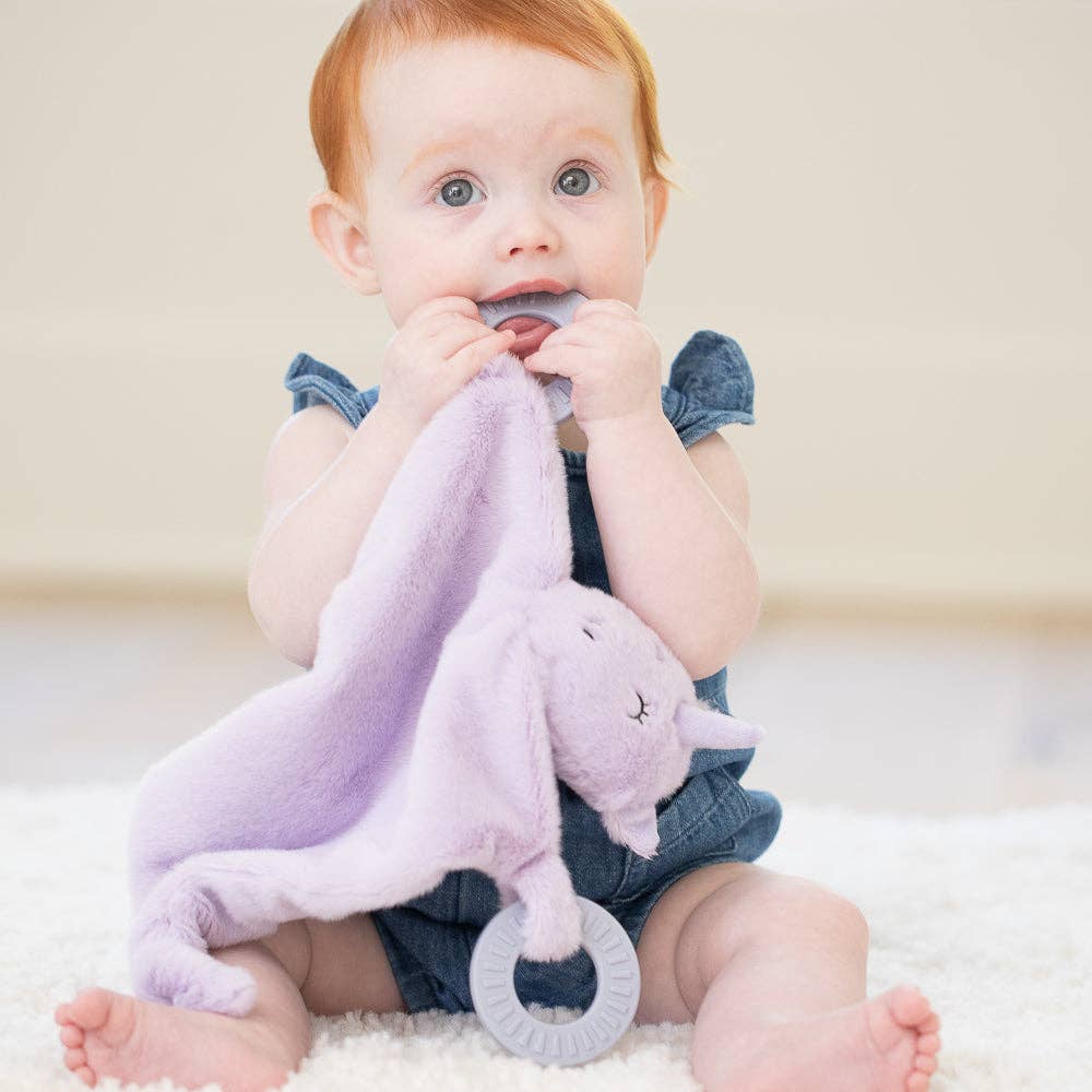 Teether Buddy Luna the Unicorn (Purple)