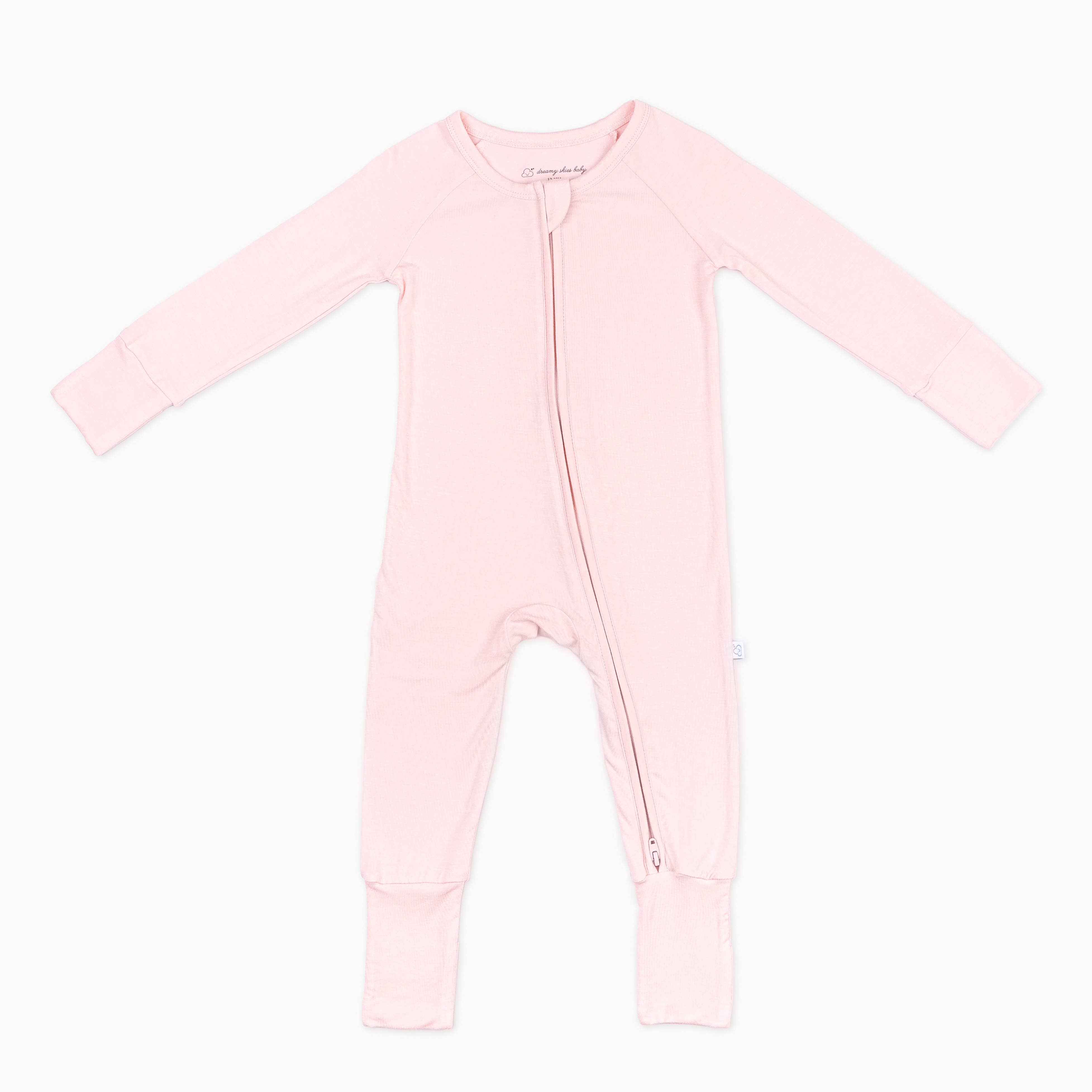 Bamboo Convertible Romper (Pink Sand)