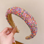 Beaded Headband (Pretty in Pink)