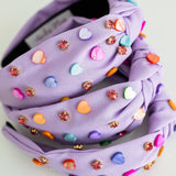 Beaded Headband (Lavender Loveburst)