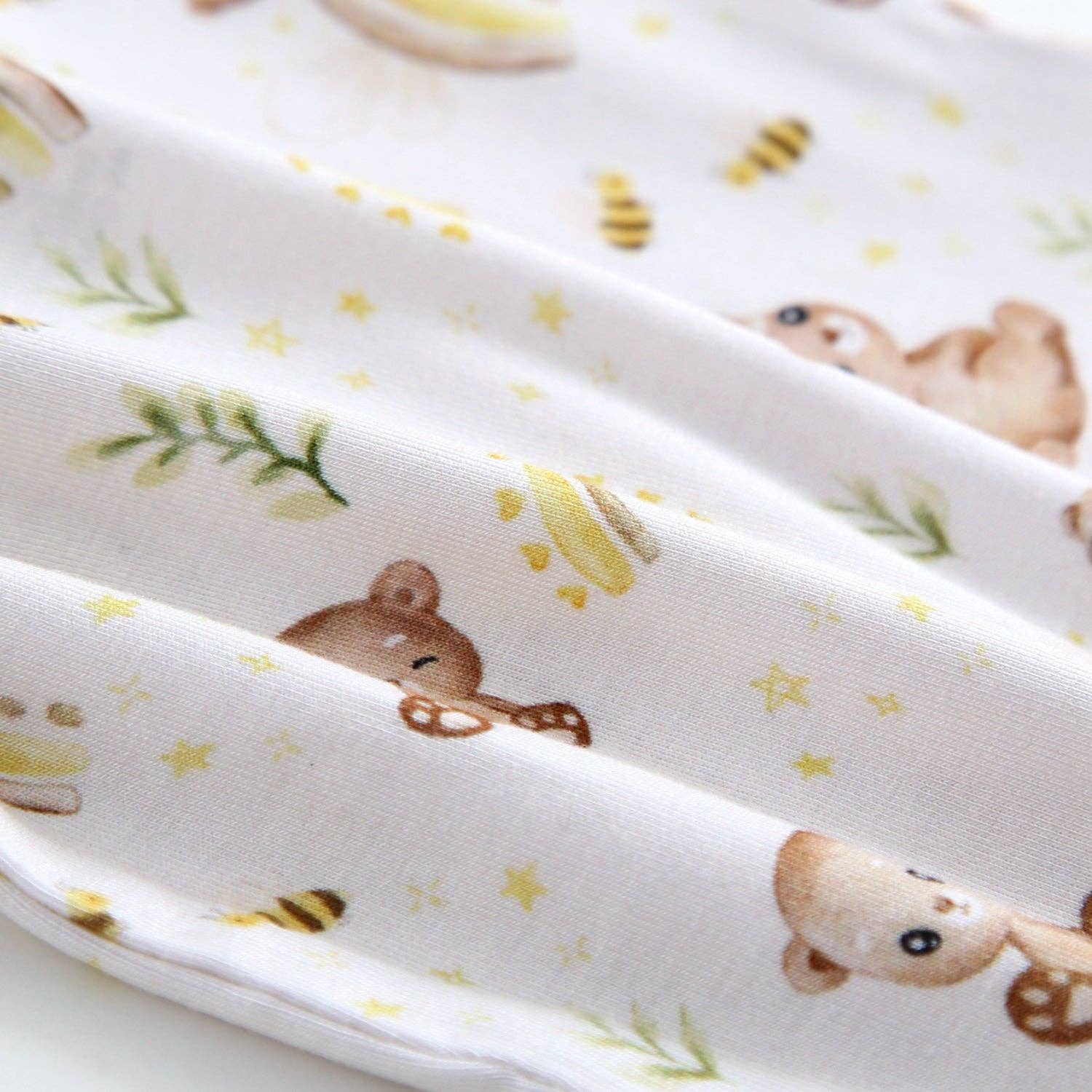 Zippered Baby Romper (Sweet as Honey)
