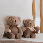 Prudence Bear with Pom Poms (Caramel)