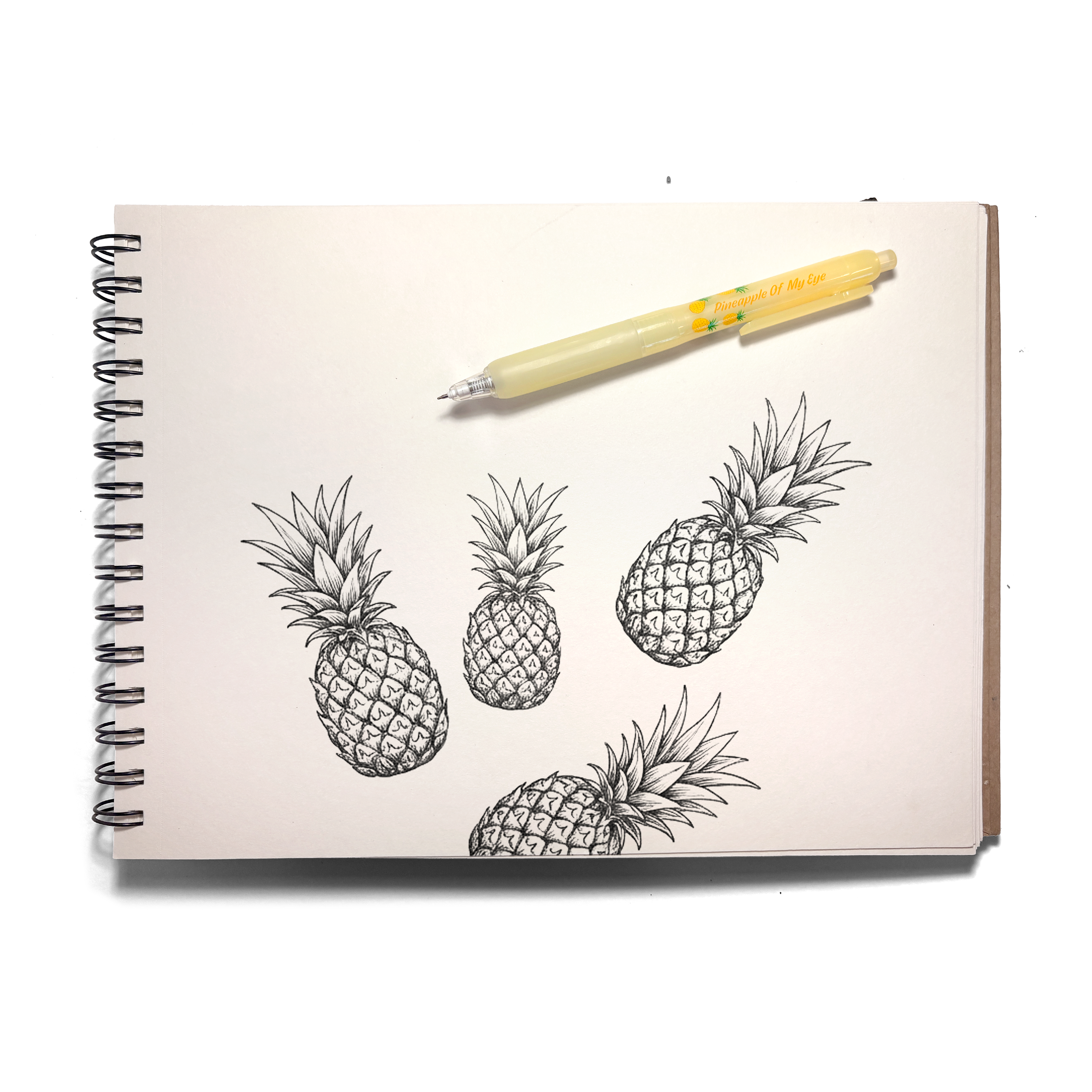 Scented Gel Pen (Pineapple)