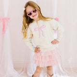 Ballet Bow Tiered Tutu Skirt (Coquette)