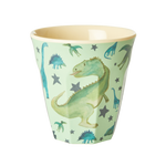 Medium Cup (Dinosaurs Sage Green)