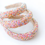 Beaded Headband (Pretty in Pink)