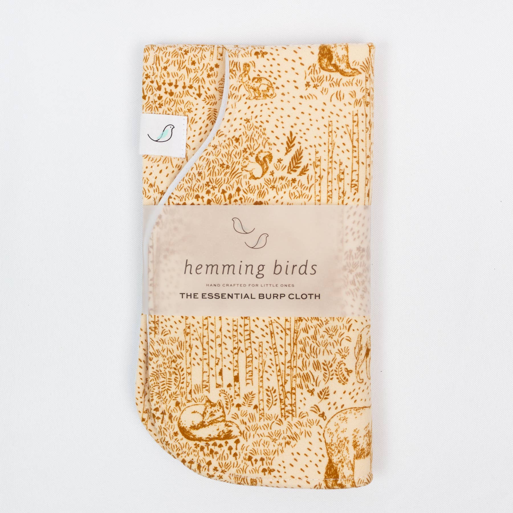 The Essential Burp Cloth (Woodland)