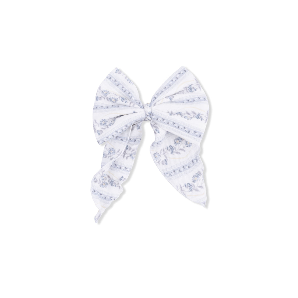 Large Bow (Kimberly Floral Stripe)