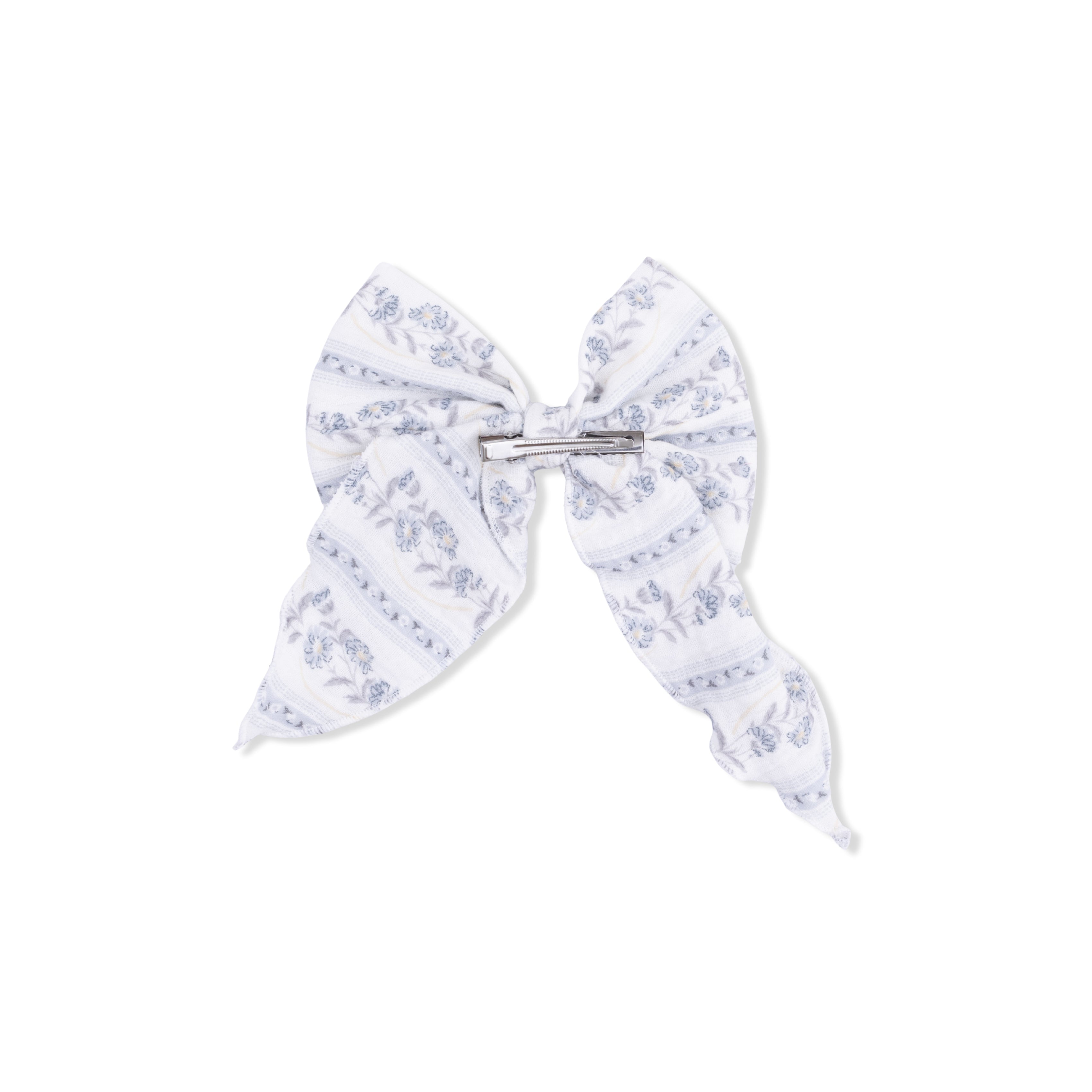 Large Bow (Kimberly Floral Stripe)