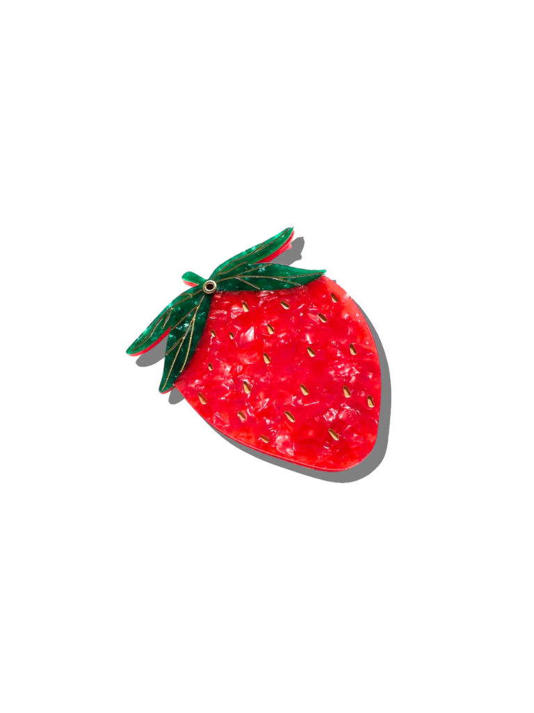 Compact Mirror (Strawberry)