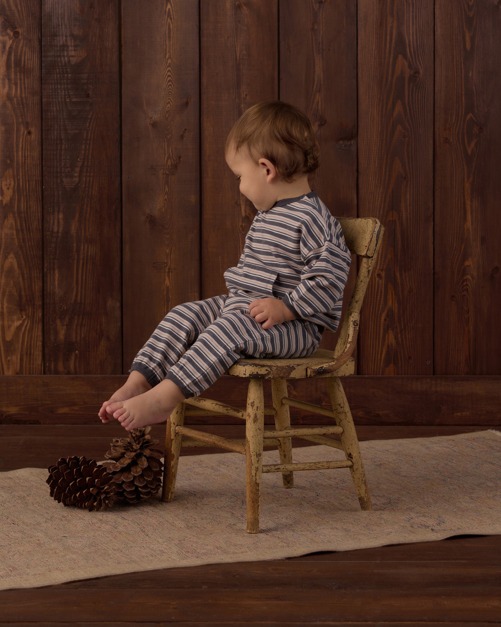 Relaxed Set (Blue Stripe)