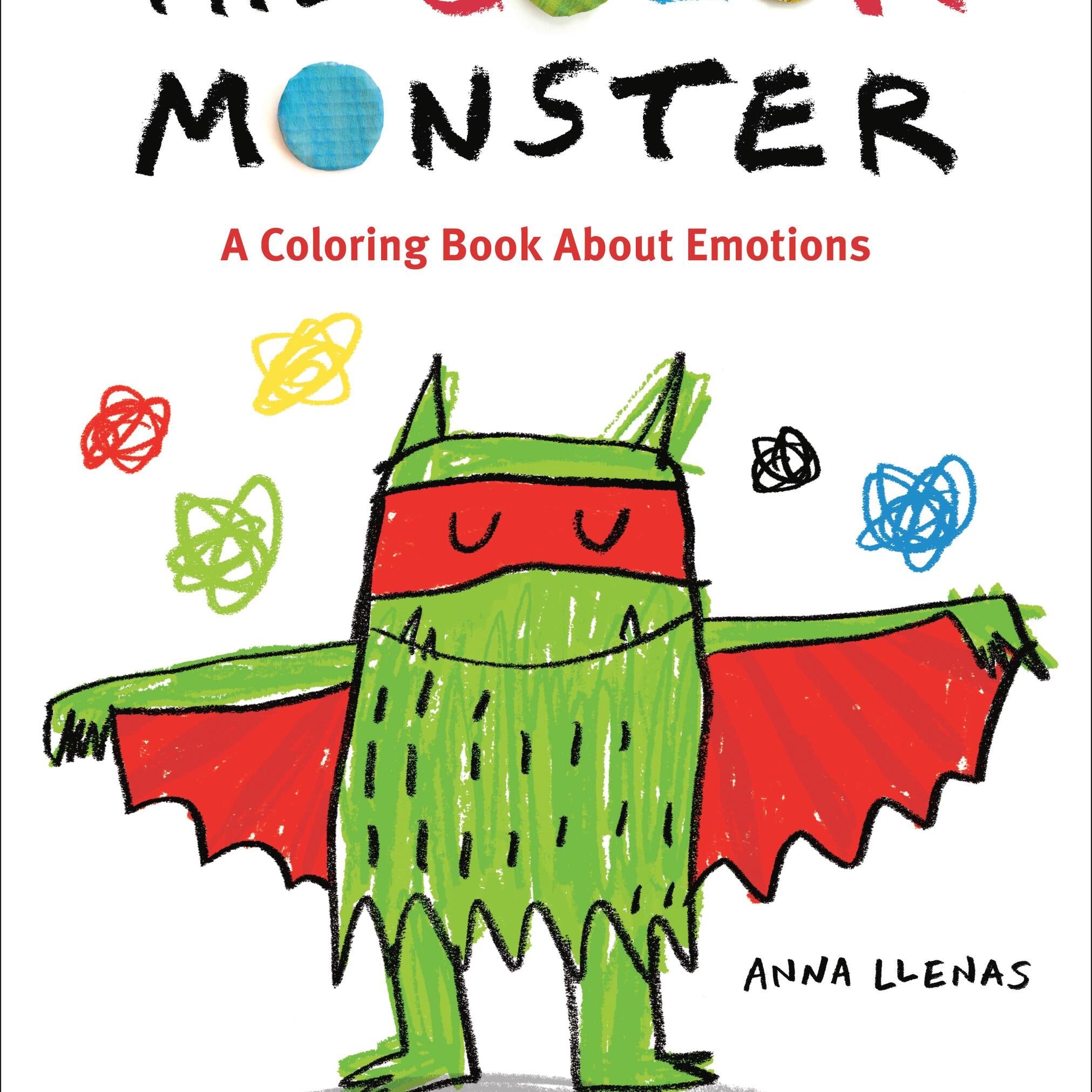 The Color Monster: A Coloring Book About Emotions
