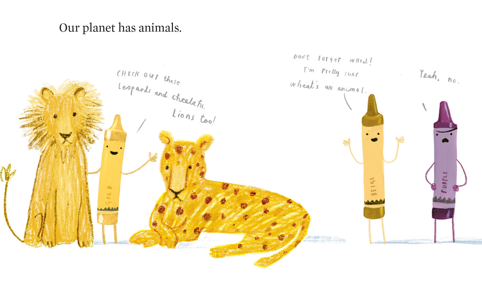 The Crayons Love Our Planet