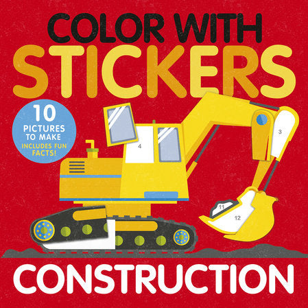 Color With Stickers Construction