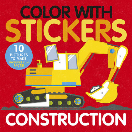 Color With Stickers Construction