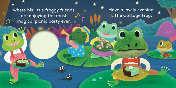 Little Cottage Frog: Finger Puppet Book