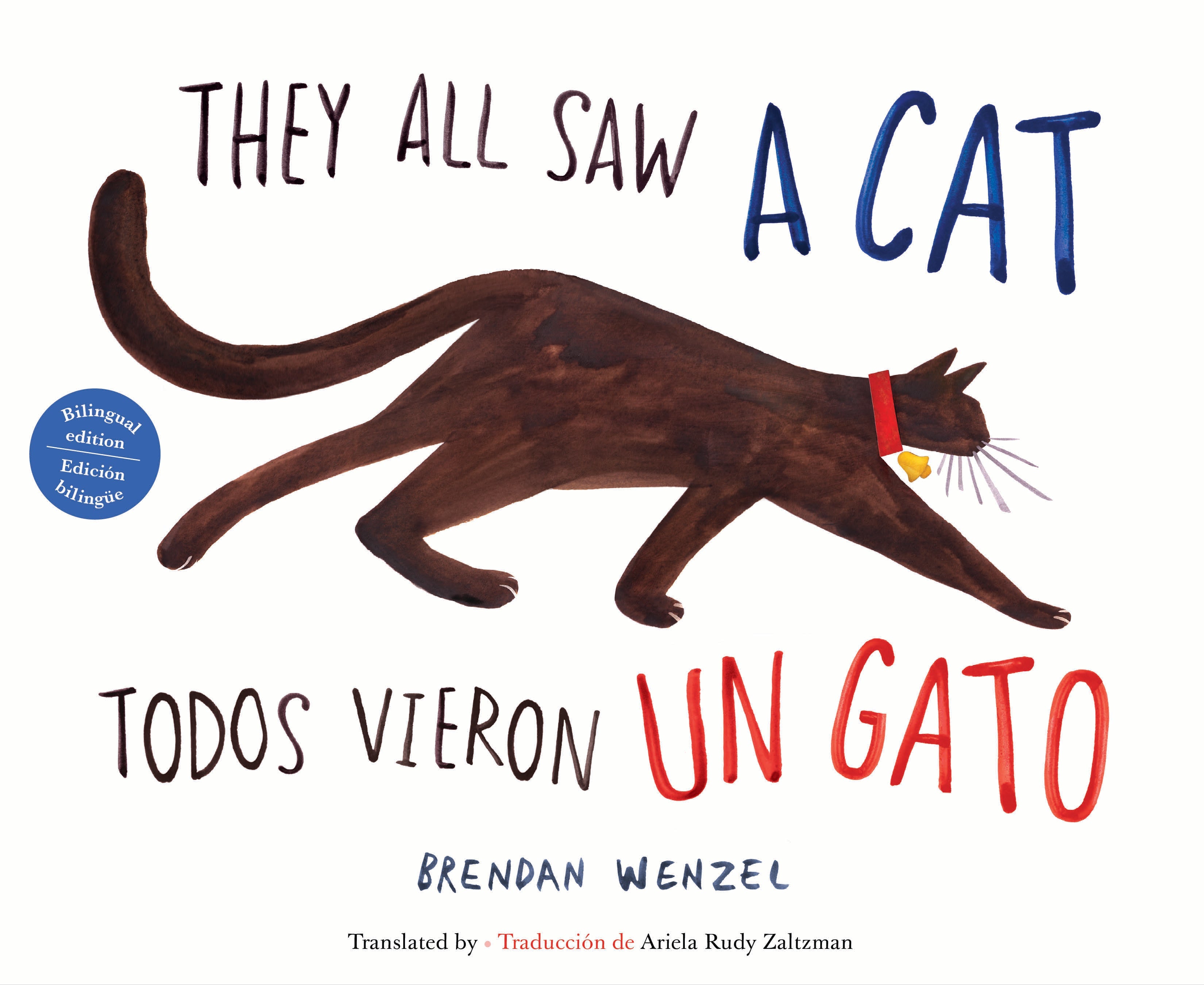They All Saw a Cat / Todos vieron un gato
