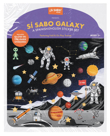 Space Sticker Book: Reusable Puffy Sticker Activity Book