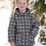 Lightweight Reversible Puffer (Midnight Check)