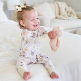 Convertible Zip Romper (Barnyard Buddies)