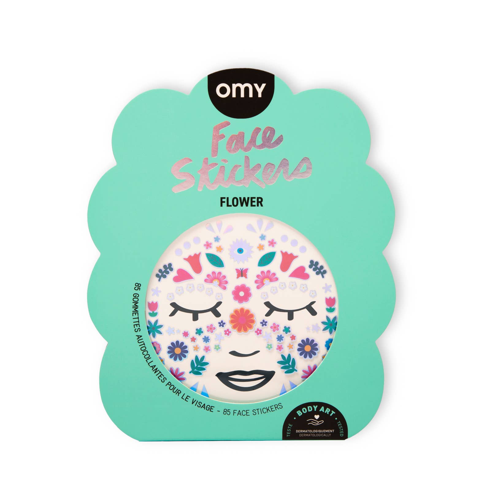 Face Stickers (Flowers)