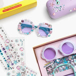 Gemify Sunglasses and Case (Mermaid Splash and Sparkle)
